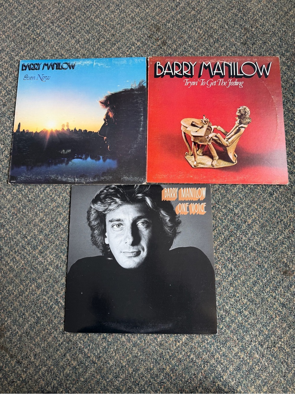 Barry Manilow Vintage Vinyl Albums